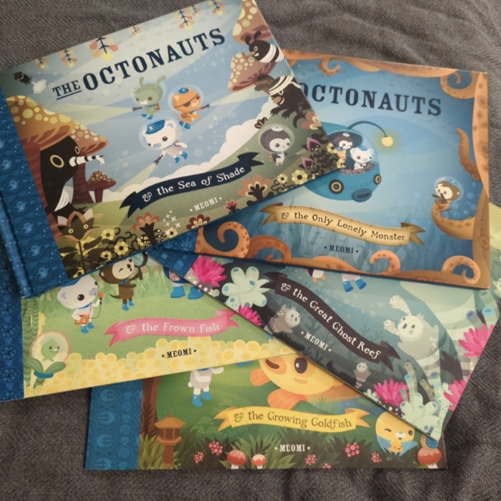 5 bundle octonauts books